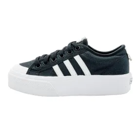Adidas Nizza Platform Low-Top Sneakers Fabric Black Colour For Men