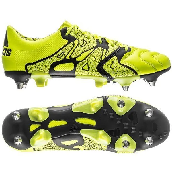 adidas X 15.1 SG Leather Mens - Solar Yellow