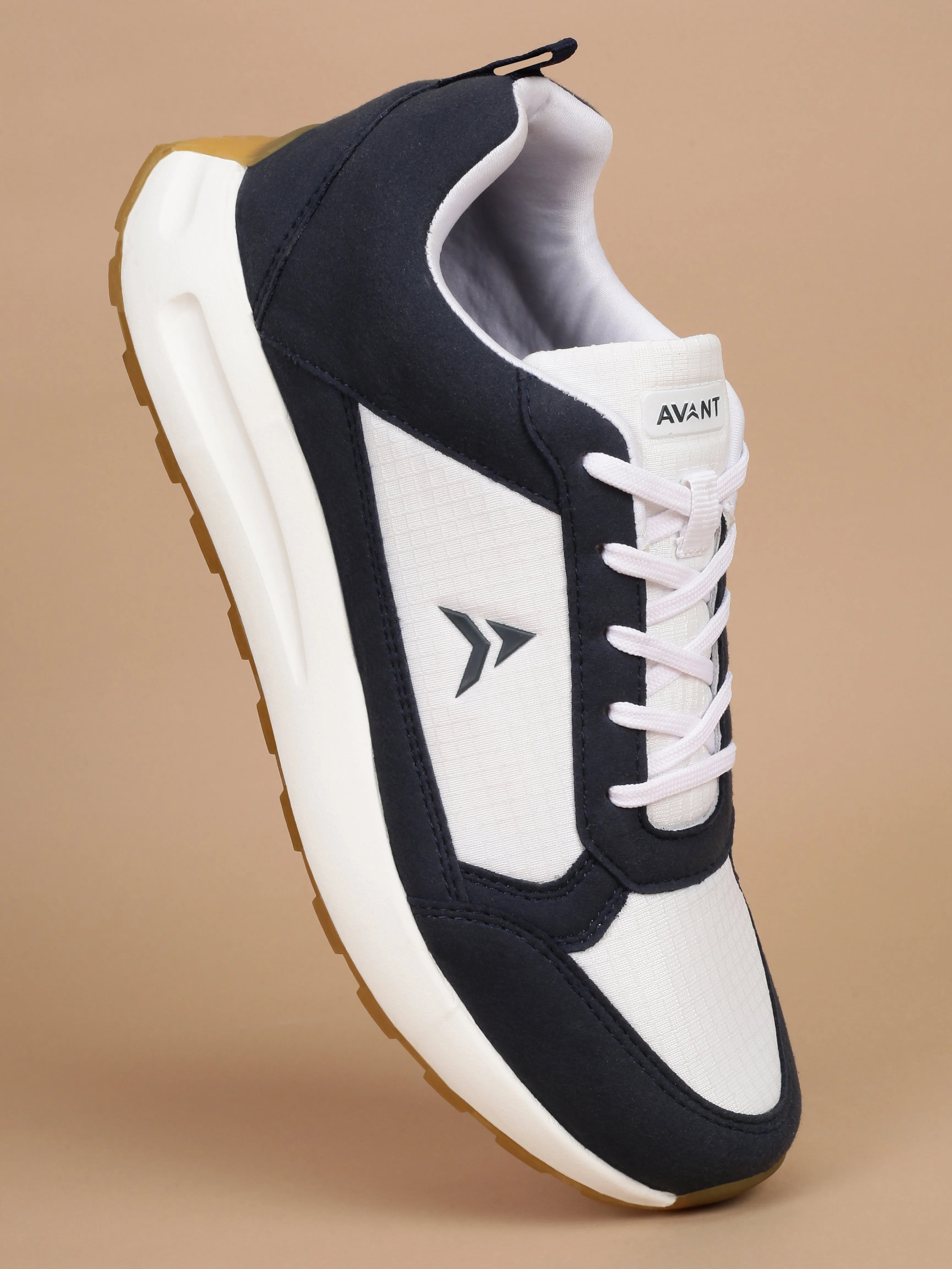 Avant Men's MaxRush Running Shoes - Navy/White