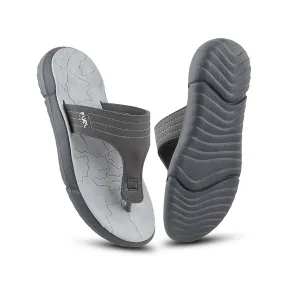 FUEL SAFARI SLIPPERS FOR MEN (GREY)