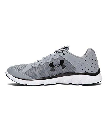 Micro G Assert 6 Running Shoes Steel/White 10.5 DM Us