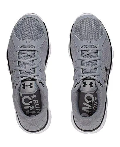 Micro G Assert 6 Running Shoes Steel/White 10.5 DM Us