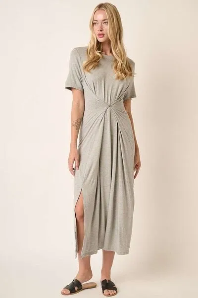 Mittoshop Gray Versatile Modern Dress