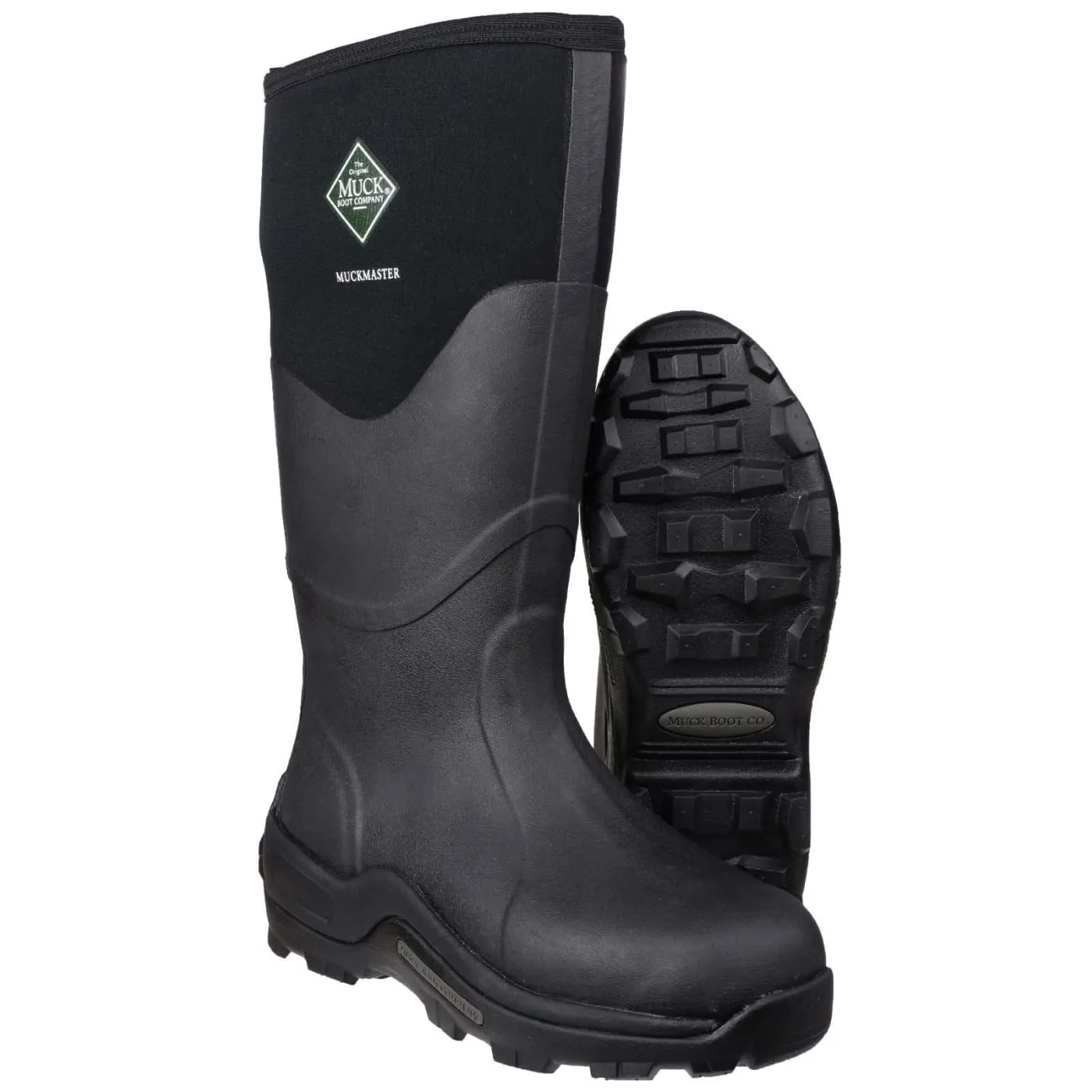 Muck Boots Black Muckmaster Hi Wellington Boots