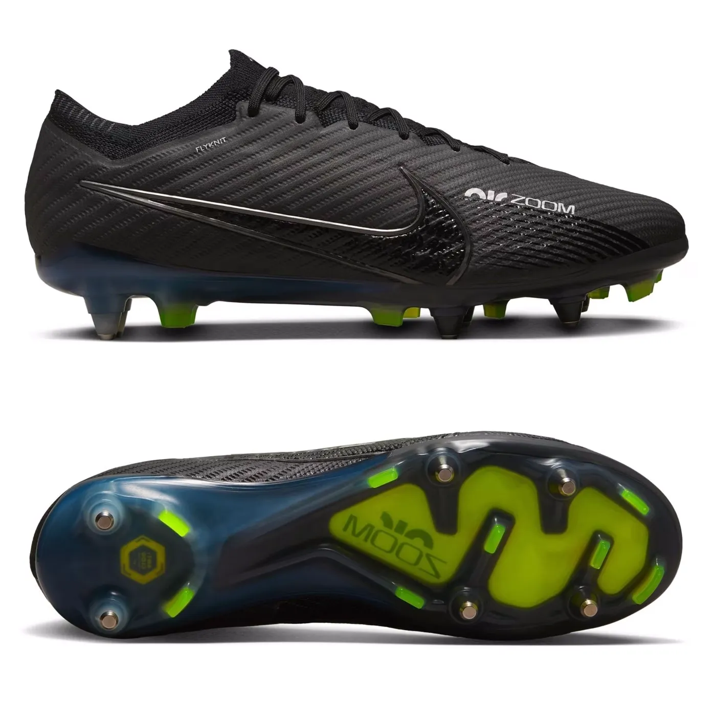 Nike Air Zoom Mercurial Vapor 15 Elite SG-PRO Anti Clog Mens - Black