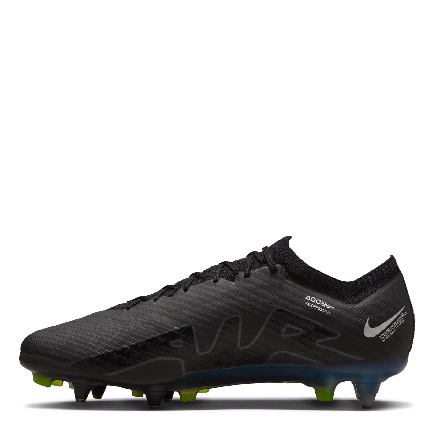 Nike Air Zoom Mercurial Vapor 15 Elite SG-PRO Anti Clog Mens - Black