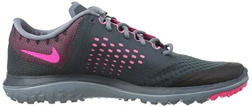 Nike Fs Lite 2 Running Shoe Classic Charcoal/Pink Pow/Blue Graphite 9 BM Us