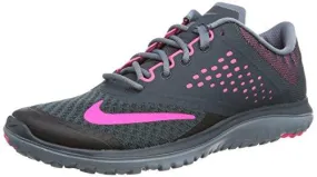 Nike Fs Lite 2 Running Shoe Classic Charcoal/Pink Pow/Blue Graphite 9 BM Us