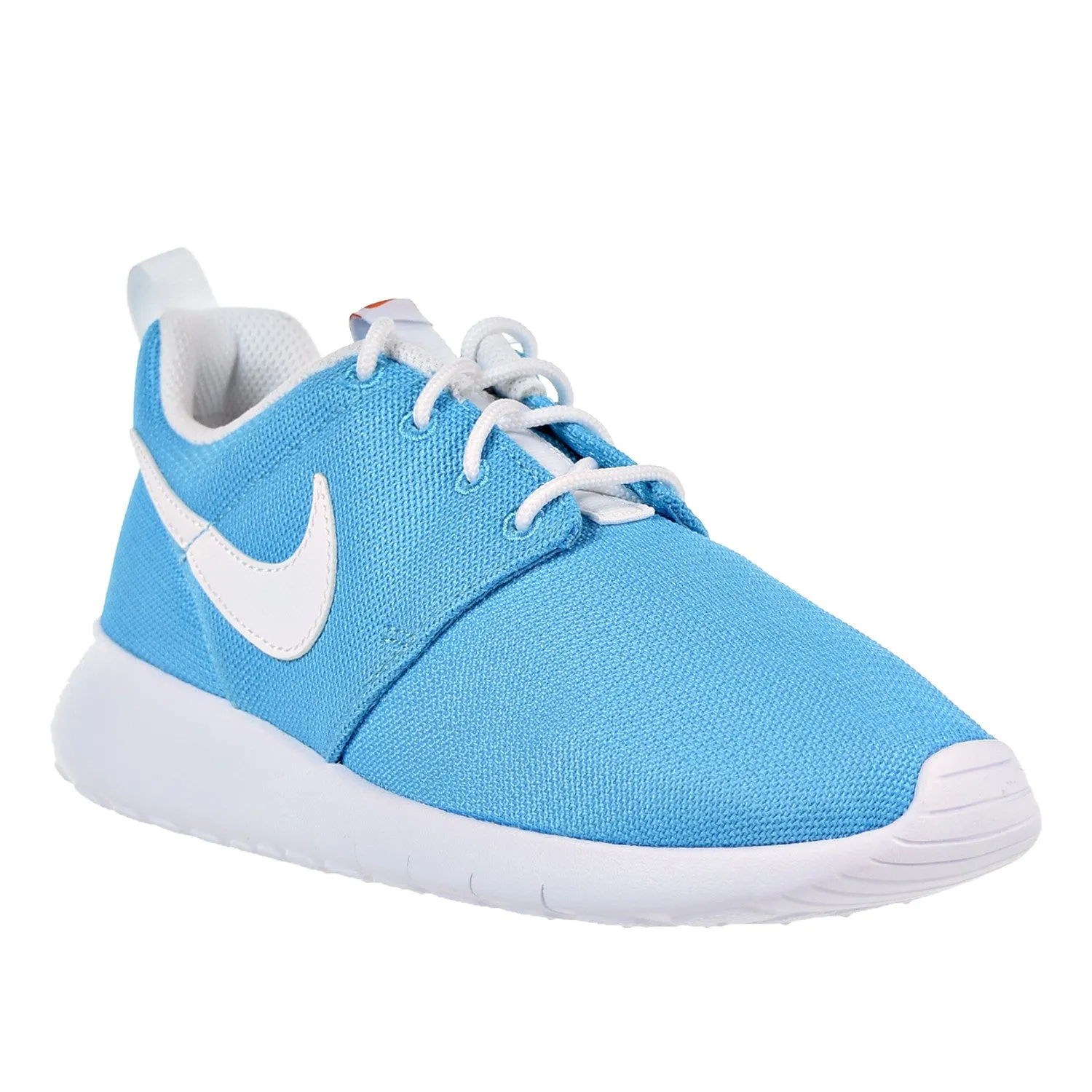 Nike Roshe One Boys Shoe Chlorine Blue/White/Safety Orange