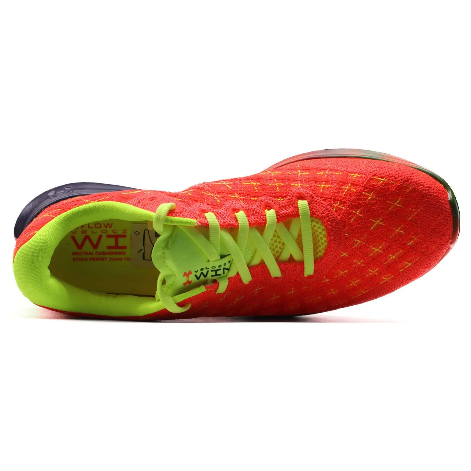Under Armour Flow Velociti Wind Rn Synthetic Textile Unisex Low-Top Trainers