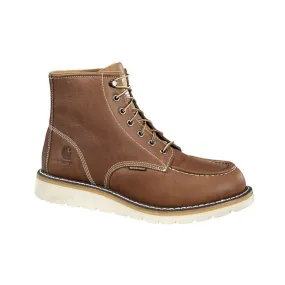 Waterproof 6" Moc Toe Wedge - Soft Tan (M)